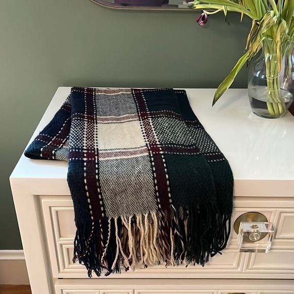 Men’s Tartan scarf - Picture 1 of 4